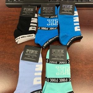 5 pair Victoria Secret PINK Socks NWT